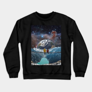 Best Seats In The House - Surreal/Collage Art Crewneck Sweatshirt